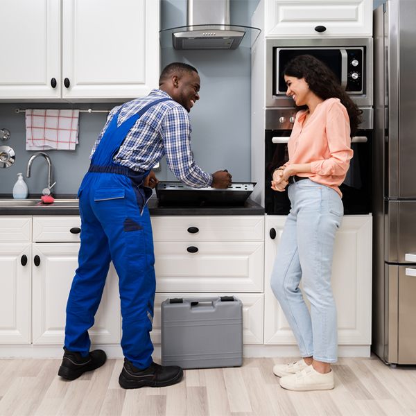 can you provide an estimate for cooktop repair before beginning any work in Oxford MD